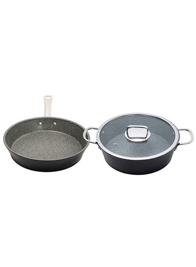 Excellence 3 Pieces Granite Cookware Set