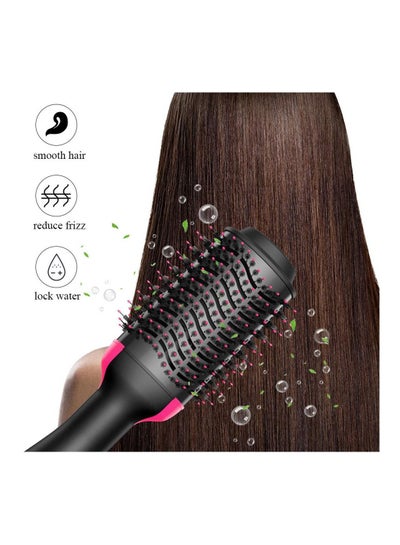 One Step Hair Dryer Volumizer Electric Hot Air Hair Straightener Curler Styling Brush Salon Negative Ion Generator Curling Comb