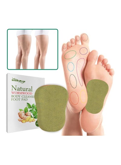 Foot Pad,Fadawe 16Pcs Natural Wormwood Body Cleansing Foot Pads Reduce Fatigue Increase Metabolism Improve Blood Circulation