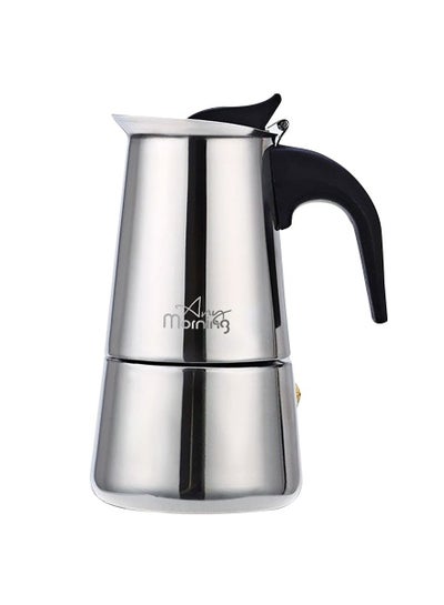 Any Morning Stainless Steel Stove Top Espresso Maker 200ML