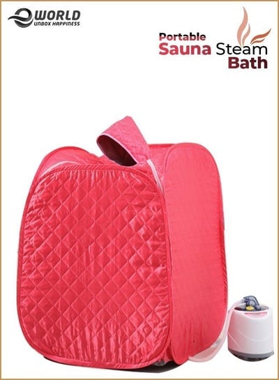 Mini Portable Steamer Bag Sauna Room Steaming Spa Bath With Adjustable Heat Control Steam Generator For Men And Women Fat Loss And Relaxation Therapy