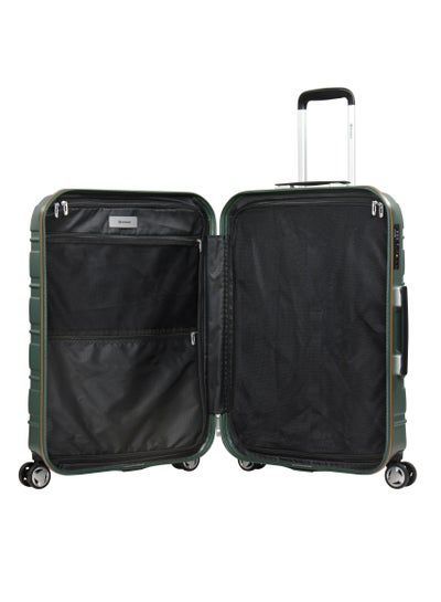 Makrolon Polycarbonate Lightweight Glamorous Hard Case Luggage with 4 Quiet Double Spinner Wheels and TSA Approved Lock KJ95