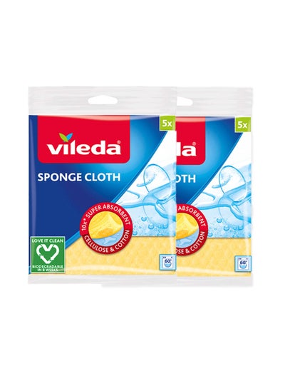 Pack of 2 Vileda Sponge Cloth