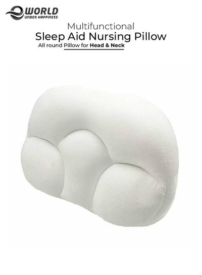 Multifunctional All Round Sleep Aid Nursing Pillow For Head and Neck