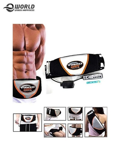 Electric fat burning body massager, vibro shape slimming magnet belt for Men & Women