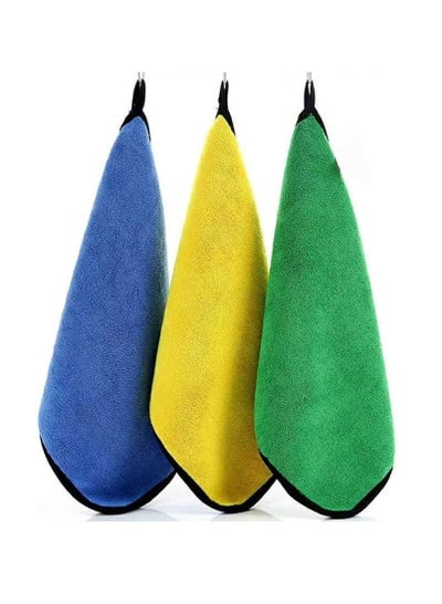 Microfiber towel for car wash cleaning drying windows