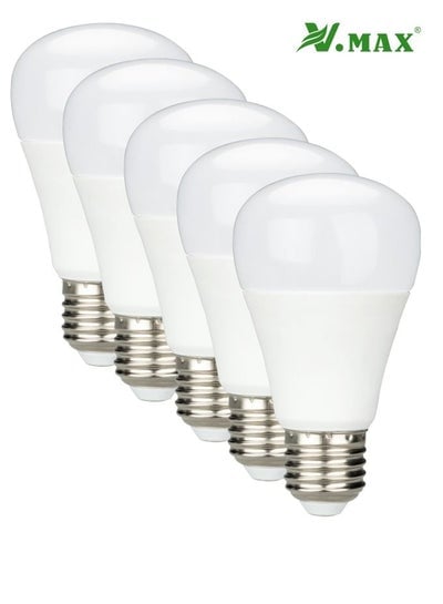 12w led bulb (screw type) E27 white 5PCS