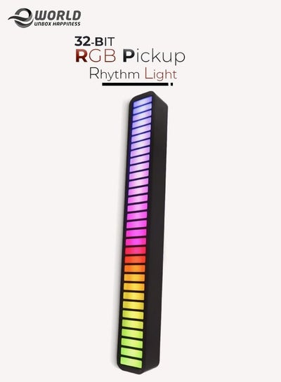 32 Bit RGB Pickup Rhythm colorful Light bar Lamp for Car, Home Office and Decoration