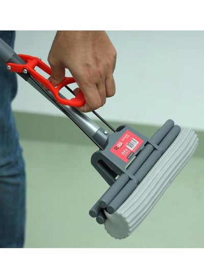 Double Roller PVA Mop, Adjustable Iron Handle