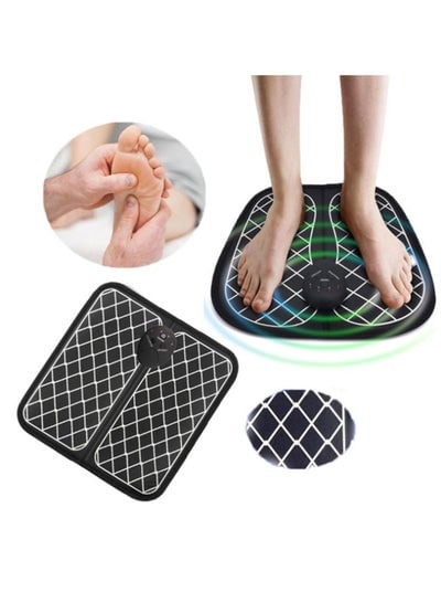 Full Automatic Portable EMS Electric Foot Stimulator Massager Blood Circulation Pain Relieving Body Machine for Men and Women