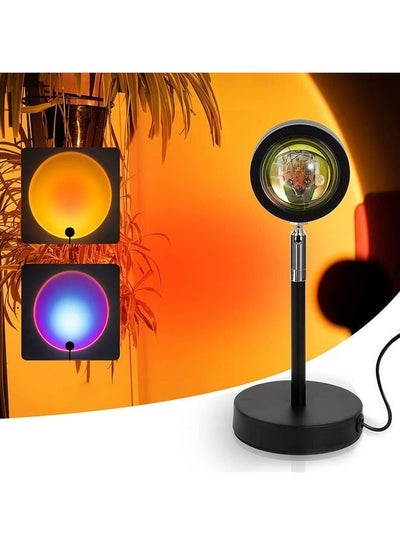 Sunset Projector Lamps Night Light With 180 Degree Rotation Warm White
