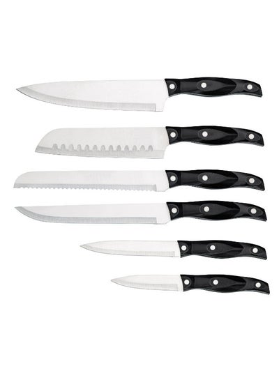 6-piece Kitchen Knife Set | Kitchen Knife Set for Home| Professional Knife Set | Chef Knife Professional | Kitchen Knives | Block Knives