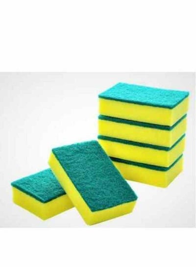 Pack of 6 Eraser Kitchen Cleaning Sponge Brush Dishcloth for Removing Rust