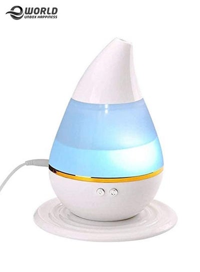 USB Car Humidifier, 250ml Mini Portable Air Purifier with 7 Colors LED Night Light, Quiet Operation, Adjustable Mist Modes for Travel Home Baby Office Car.