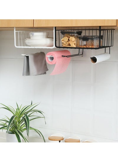 Multifunctional hanging Basket finishing rack for kitchen cupboard under shelf