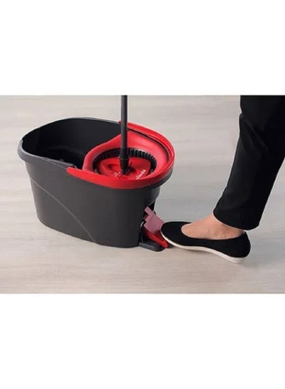 Easy Wring And Clean Rotating Mop Bucket Set