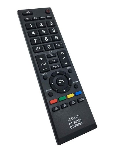 New Replacement Infrared TV Remote Control for Toshiba HDMI LED Smart Televisions CT-90336 CT-90380