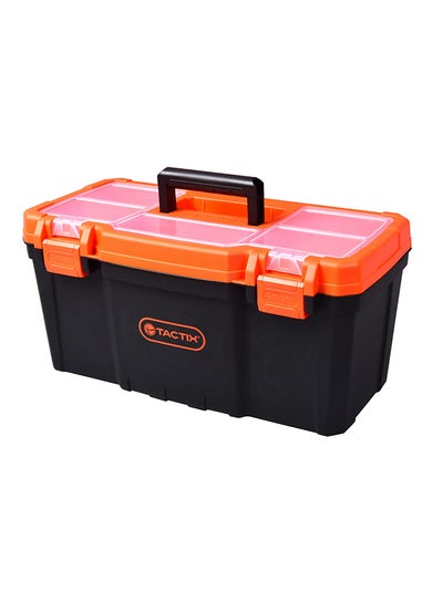 Plastic Tool Box TTX-320100A Black/Orange 50x24x26cm