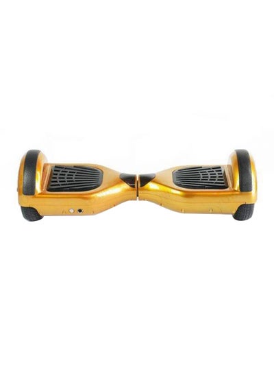 Two Wheel Non Slip Portable Lightweight Self Balance Electric Hoverboard Gold
