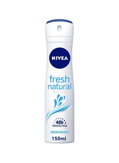 Fresh Natural, Deodorant for Women, Ocean Extracts, Spray 150ml 150ml