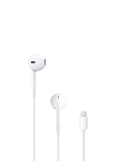 Earbuds With Lightning Charging Connector White