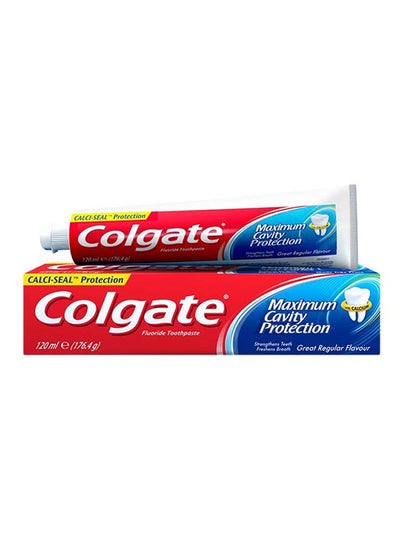 Maximum Cavity Protection Toothpaste White 120ml