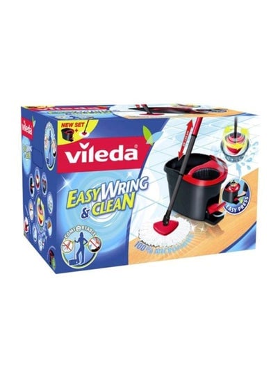 Easy Wring And Clean Turbo Mop Set Black/White/Red