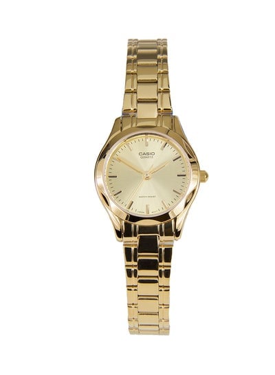 Women's Waters Resistant Stainless Steel Analog Watch LTP-1275G-9A - 25 mm - Gold