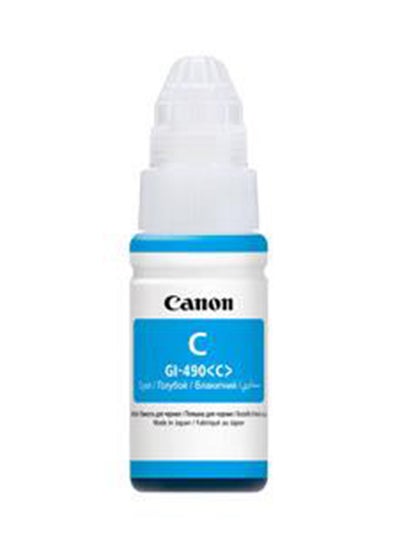 GI-490 Cyan Ink Bottle, Original Ink Refill Compatible with  PIXMA G-series Printers, Prints up to 7000 Pages, High-Quality Dye-Based Ink Cyan