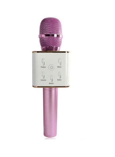 Q7 Wireless Karaoke Microphone Q7 Pink/White