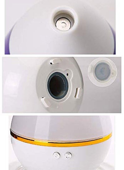 Mini USB Aromatherapy Humidifier N035 White/Yellow