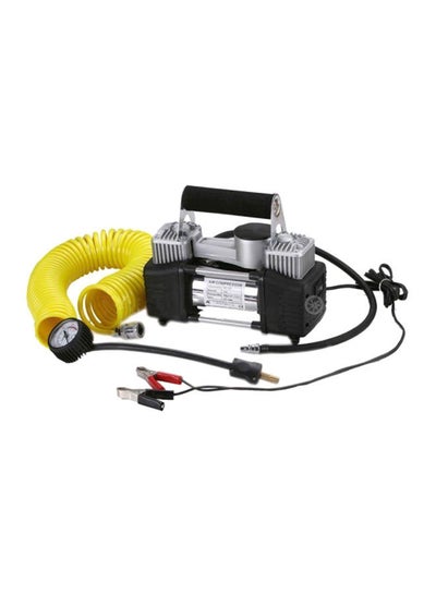 Tyre Inflator With Double Cylinder Air Compressor 12 V