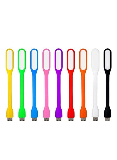 9-Piece USB LED Light Lamp Multicolour