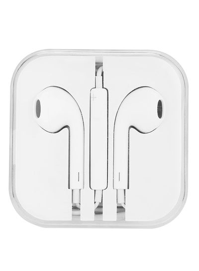 In-Ear Earphones With Remote And Mic For Apple iPhone 5 White