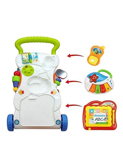 Multi-Functional Multicolored Writing, Drawing, Music Walker Assorted 6+ Months 45x42x34cm