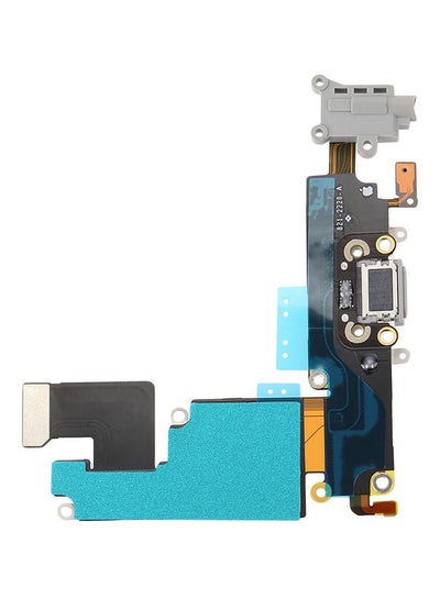 5-Piece Headphone Audio Charging Data USB Port Flex Cable Replace Parts For Apple iPhone 6 Plus Multicolour