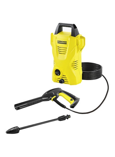 K2 Compact High Pressure Washer With Accessories Yellow/Black