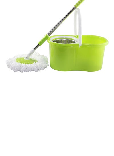 Easy Clean Mop With Bucket Green