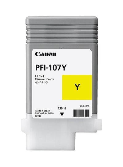 PFI 107 Plotter Ink Tank Cartridge Yellow