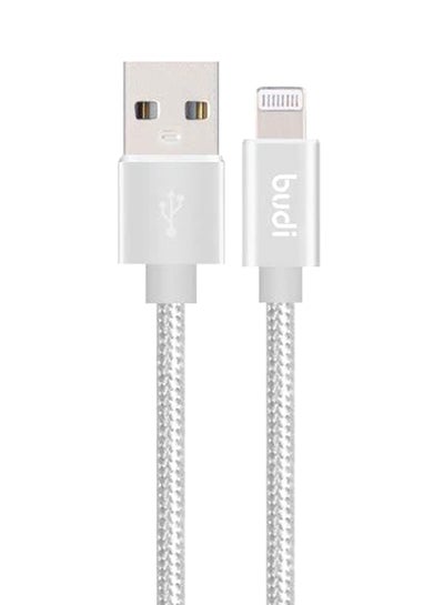 USB Lightning Cable Connector Silver