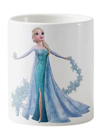 Elsa Frozen Mug White 11ounce