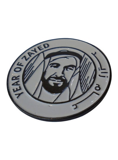 100 Year Of Zayed Metal Badge