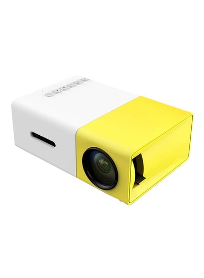 QVGA LCD Projector - US Plug YG-300 Yellow/White