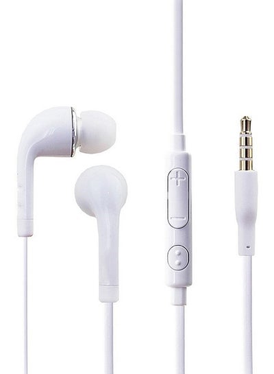J5 In-Ear Earphones With Microphone White
