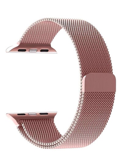 Stainless Steel Replacement Band For Apple Watch Series 1/2 42mm Rose Gold