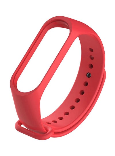 Silicone Replacement Band For Xiaomi Mi Band 3 Red