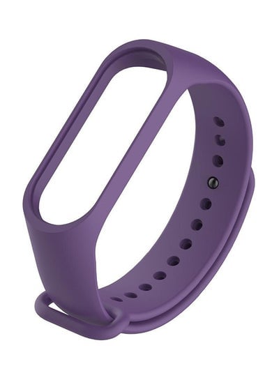 Silicone Replacement Band For Xiaomi Mi Band 3 Purple