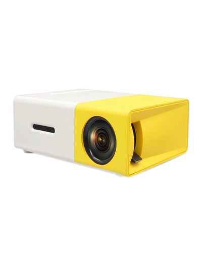 Ultra Portable LED Projector 2724570985687 Yellow/White