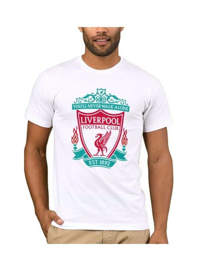Liverpool FC Printed T-Shirt White