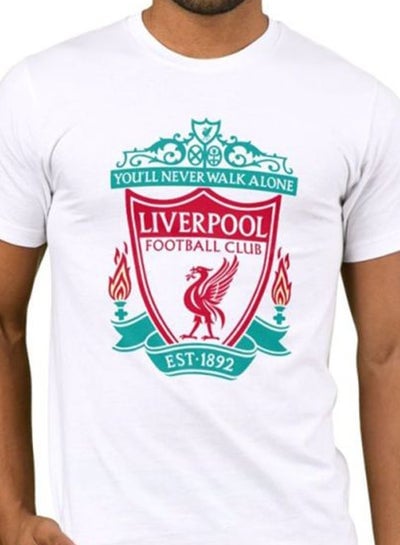 Liverpool FC Printed T-Shirt White